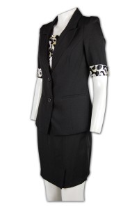 BWS031 women business suit made hk assorted color design tailor made suits supplier company Hong Kong manufacturer